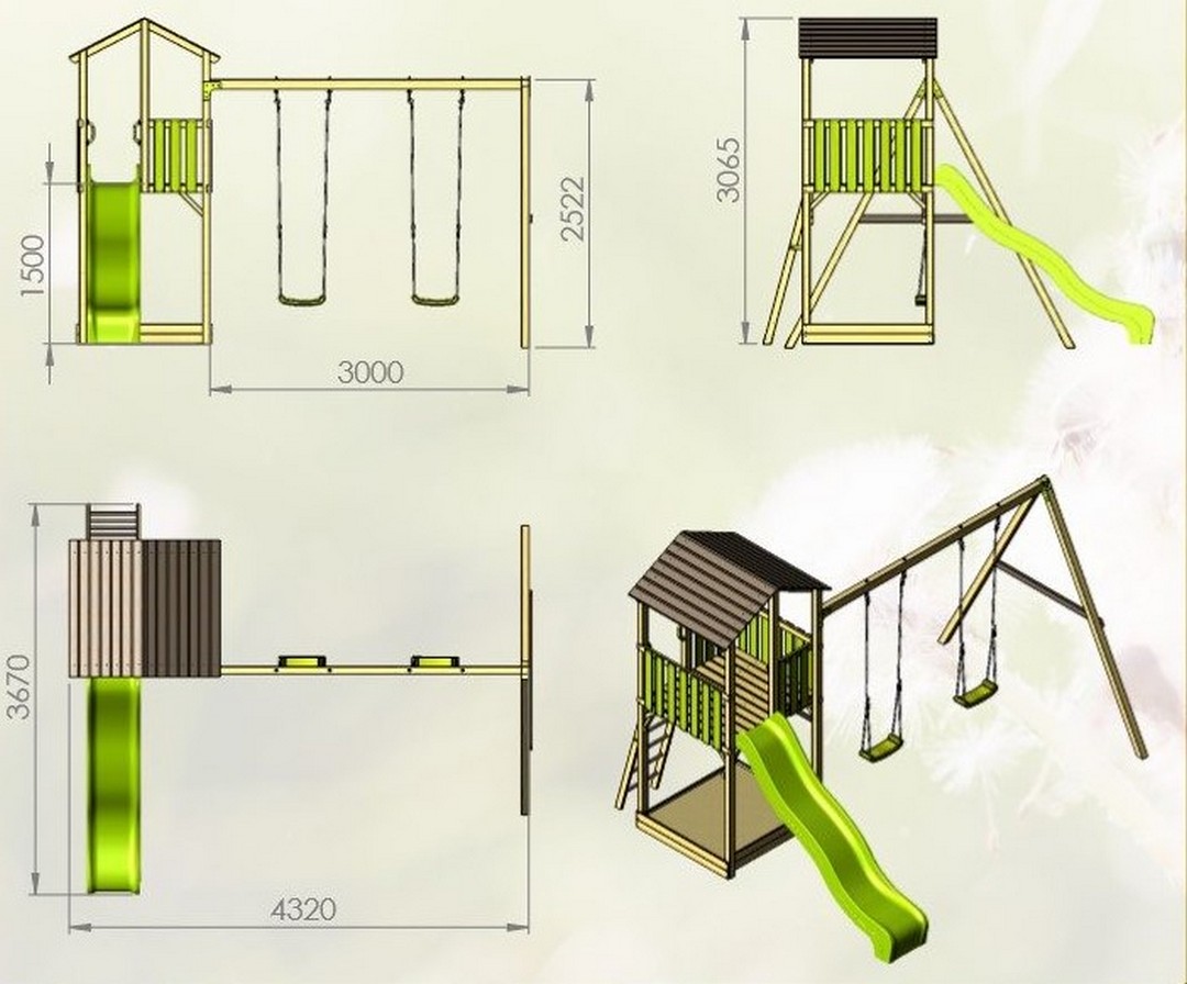 detske_zahradne_ihrisko_smile_rozmery